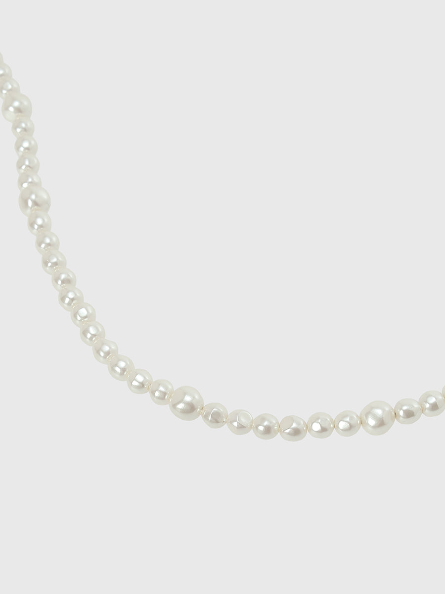 バロックパールロングネックレス