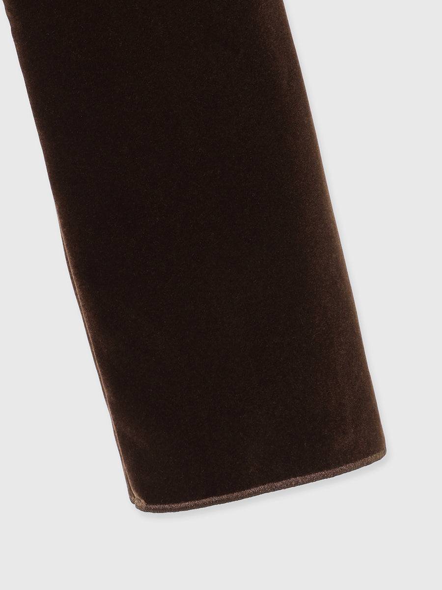 ニュアンスウェーブベルベットジャケット