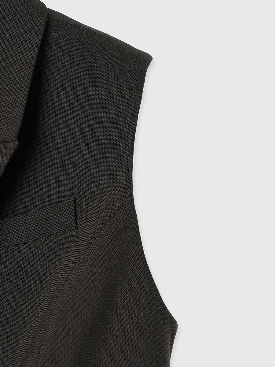 テーラードジレトップス