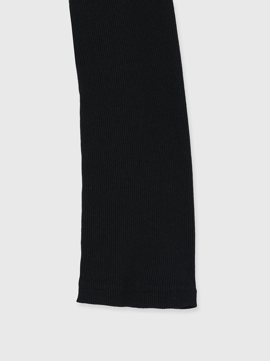 オフショルリブカットトップス