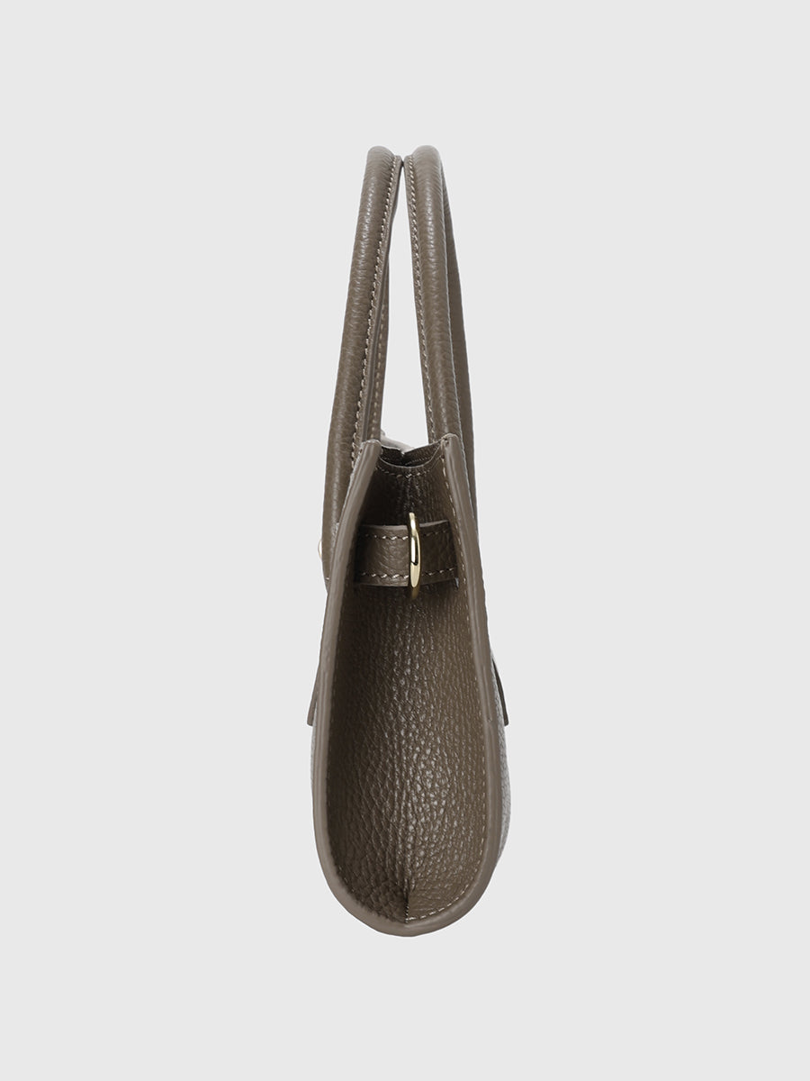 【AULENTTI】クラシカルコンパクトハンドバッグ