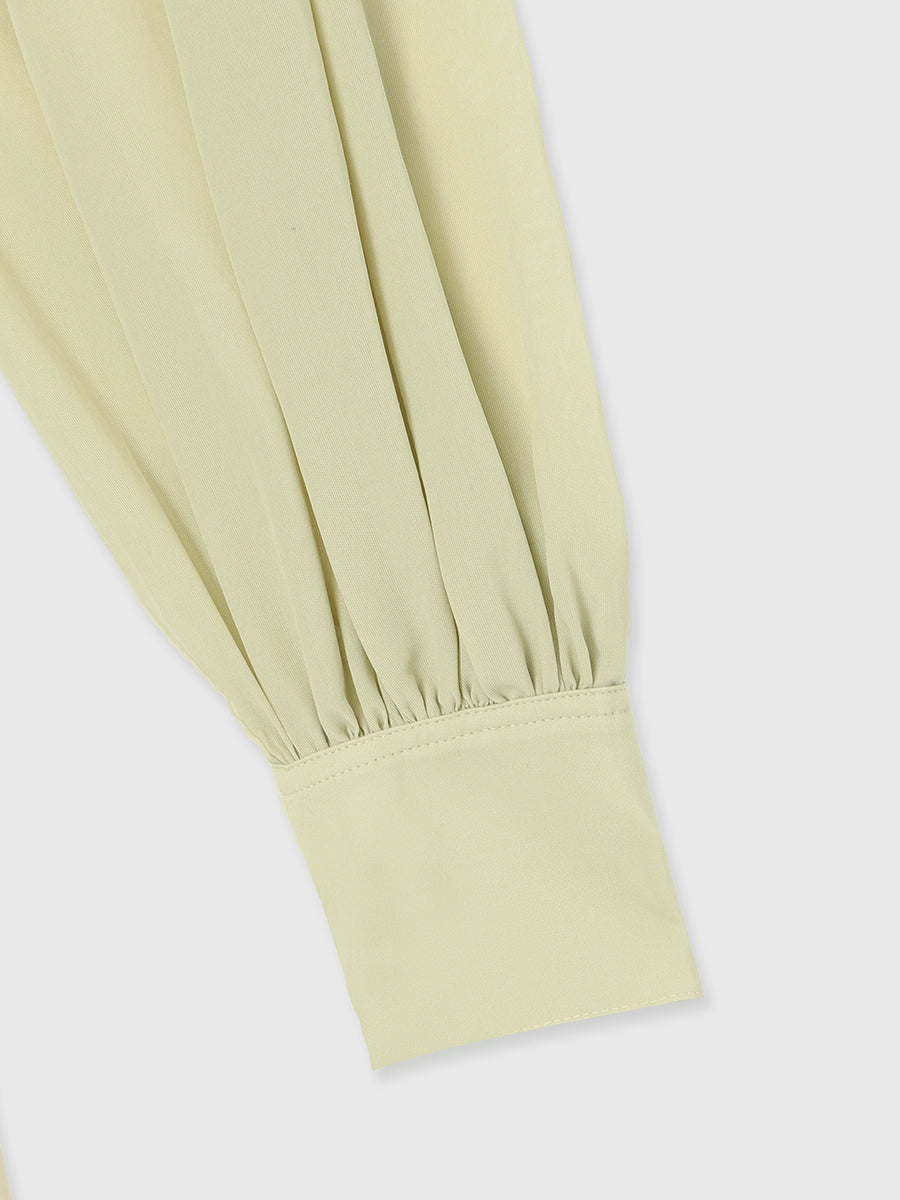 キュプラコットンワンピース