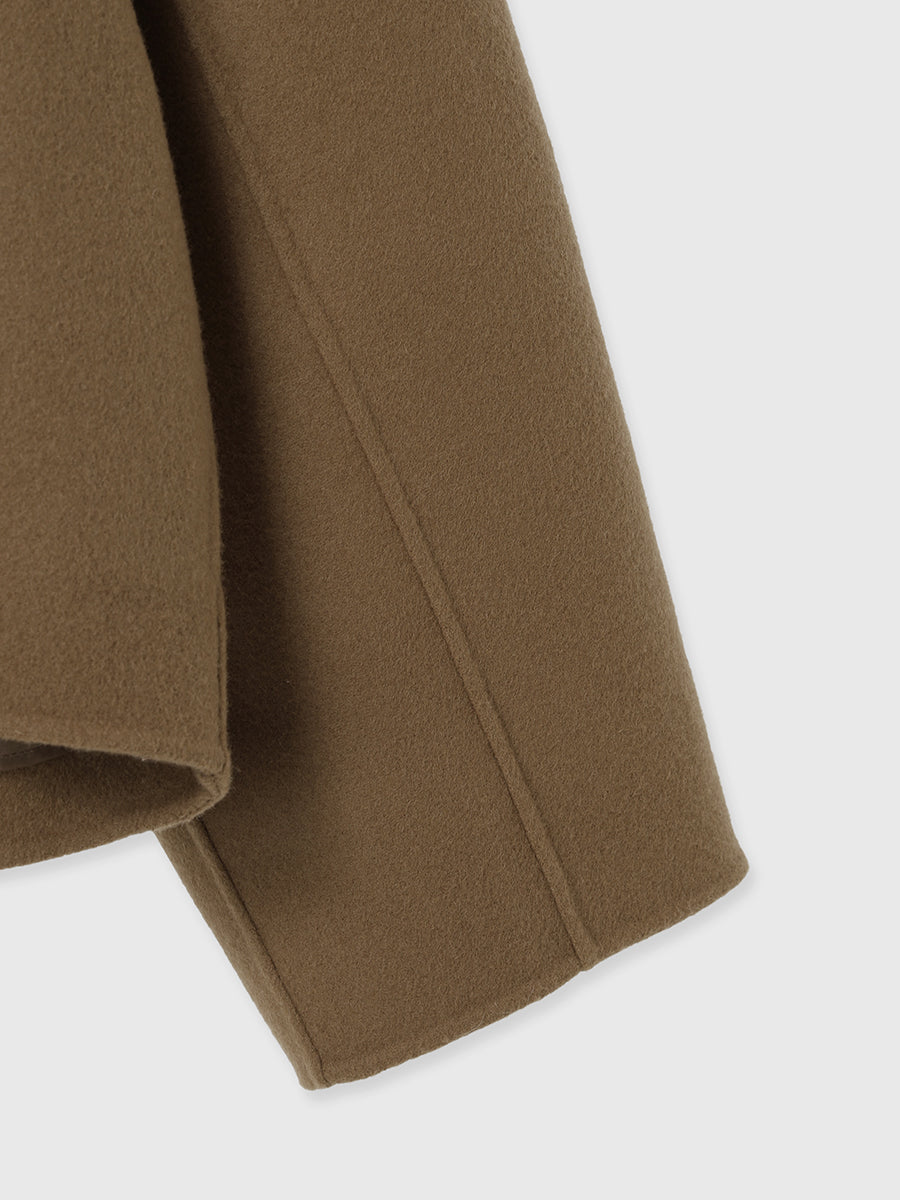 リバーウールショートコート