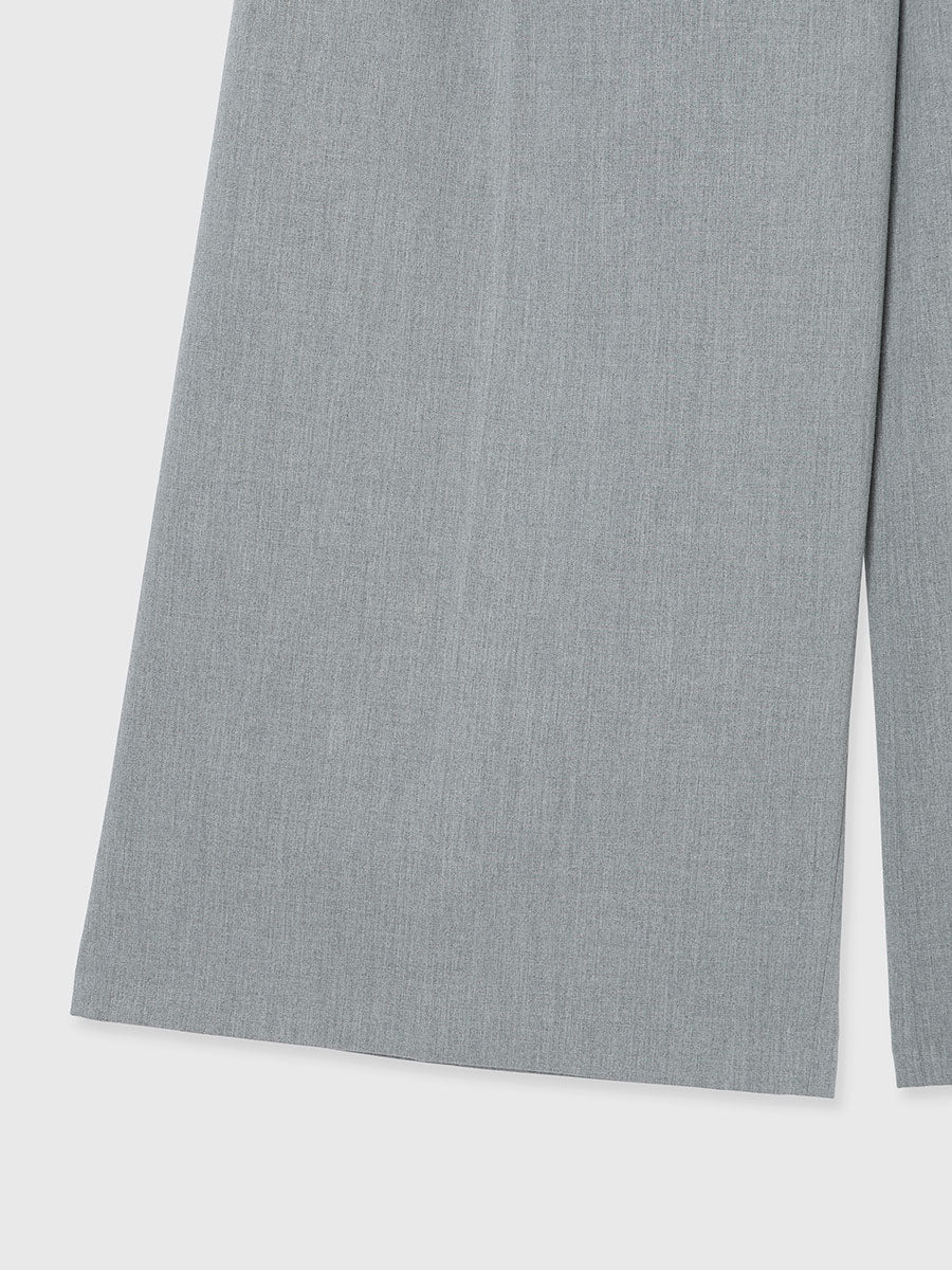 アシメデザインワイドパンツ