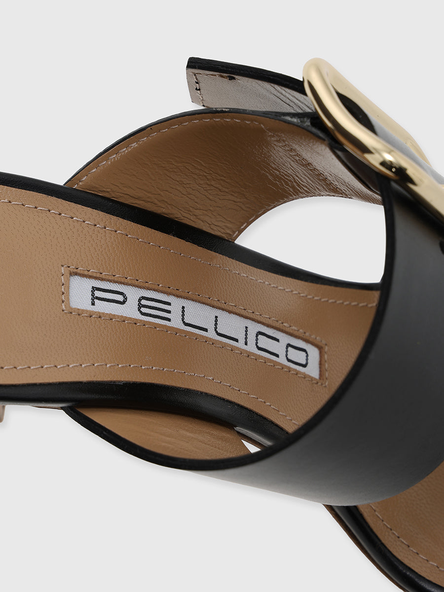 【PELLICO】バックルデザインサンダル
