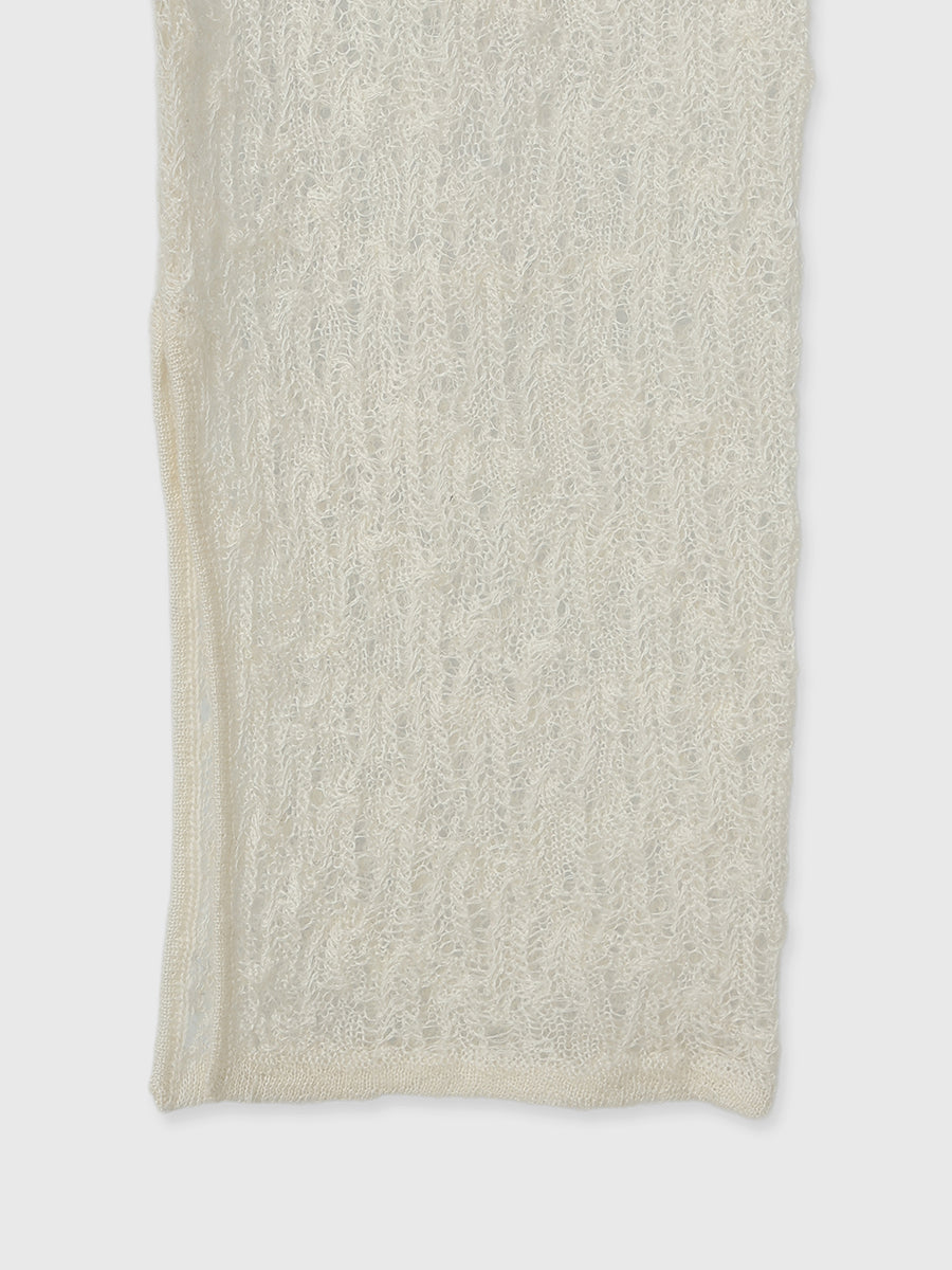 ウールレースレギンス