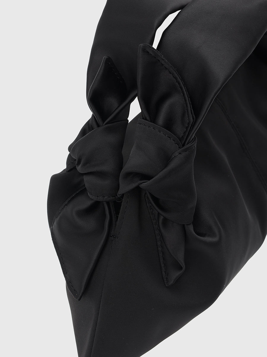 ノットサテンバッグ