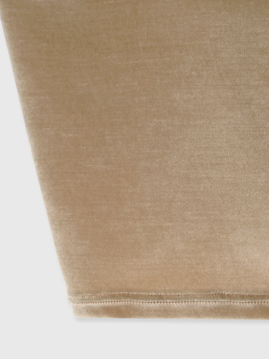 [OUR WACOAL×anuans] Cup-in Velour Short Camisole