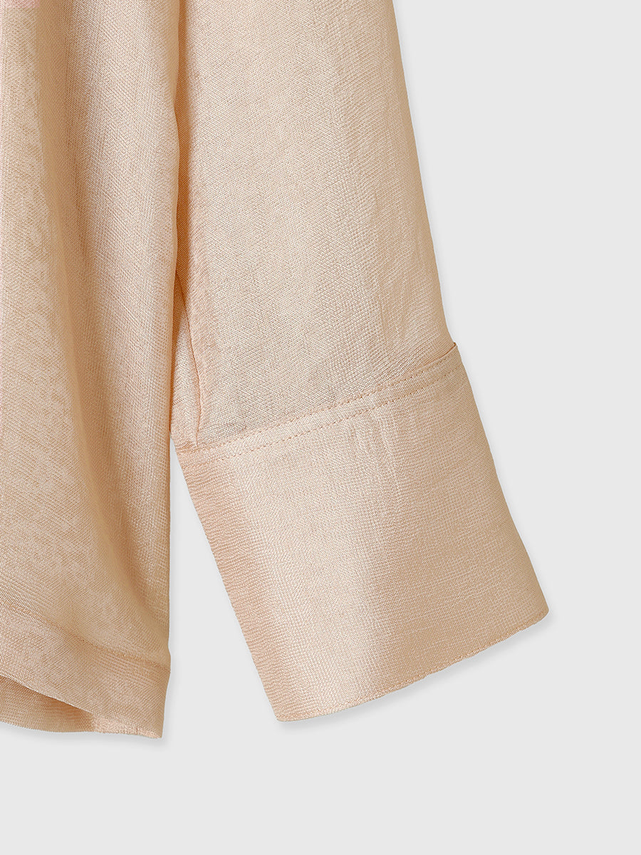 シアーテーラードシャツ