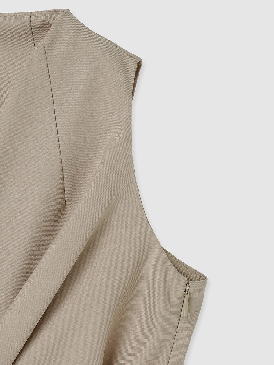 ツイストギャザーワンピース