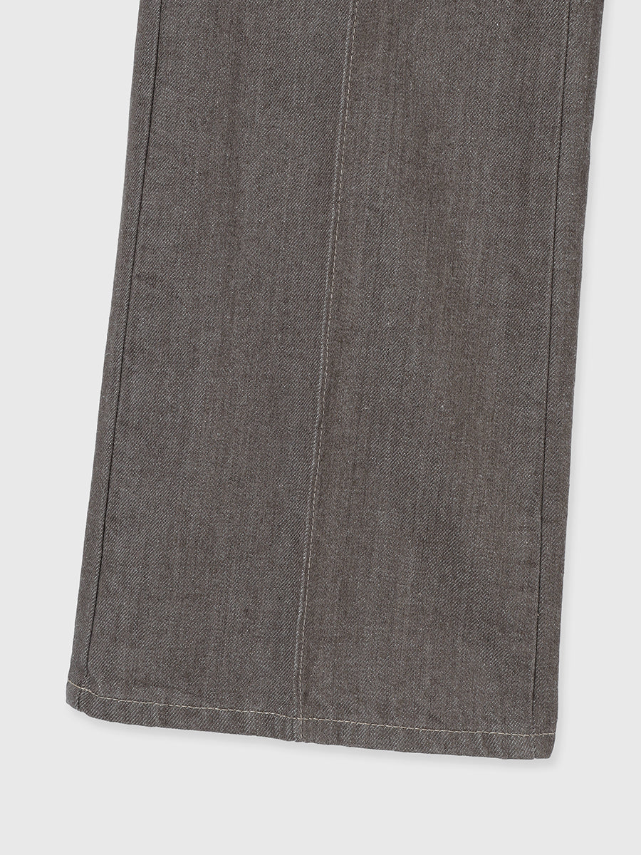 スリムフィットストレートデニム