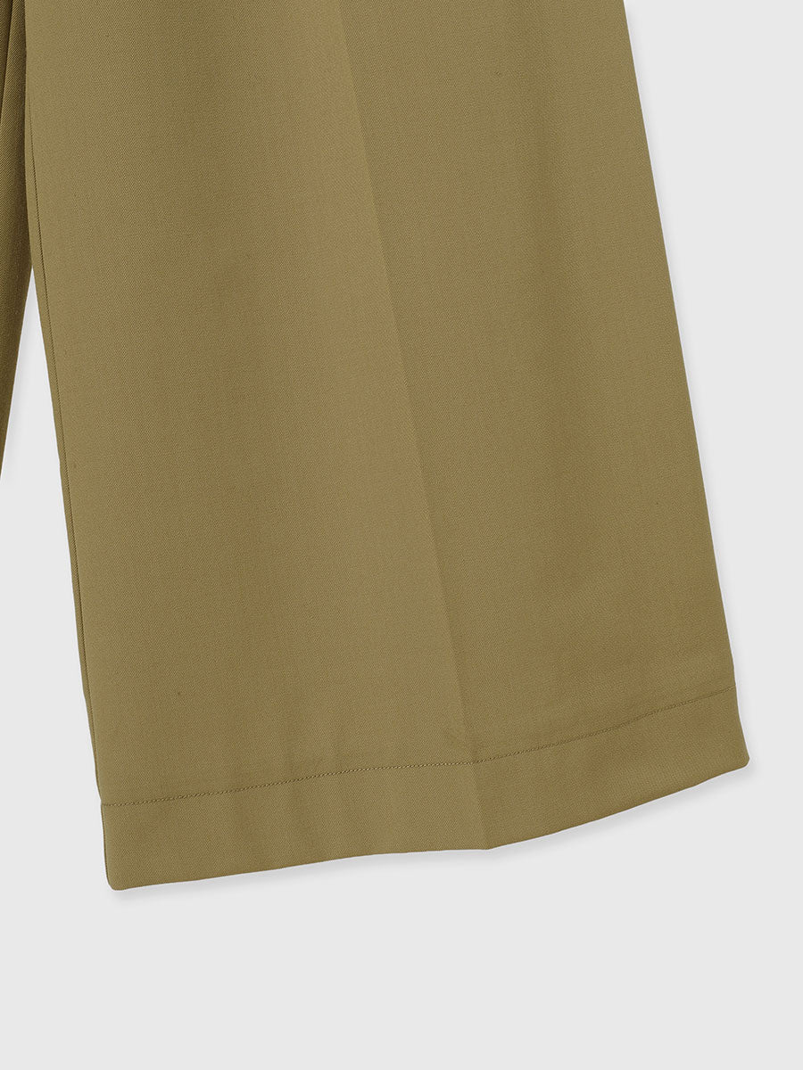 ベルテッドハイウエストパンツ