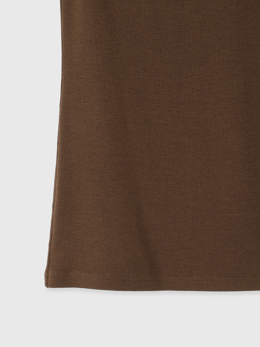 テンセルウールノースリーブカットトップス