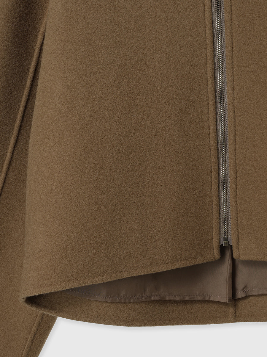 リバーウールショートコート