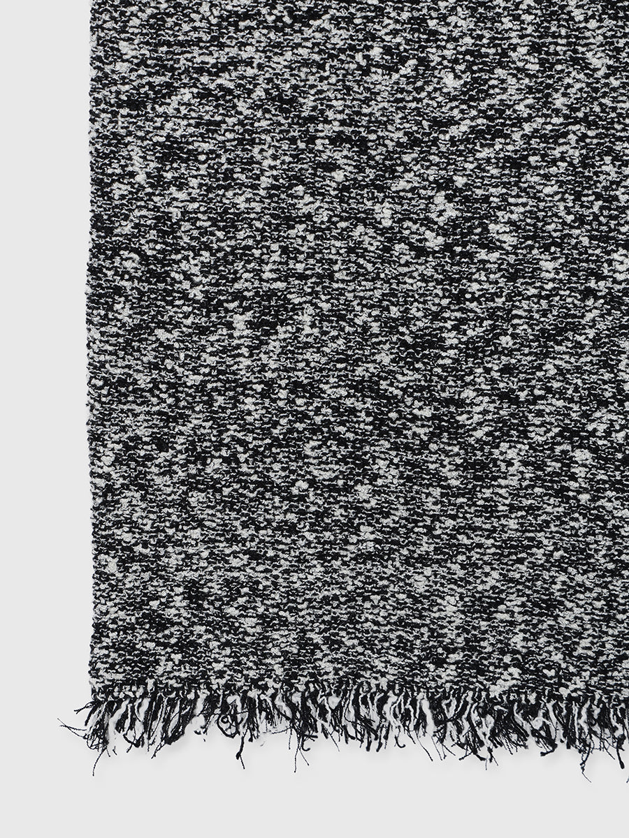 ブラッシュツイードニットワンピース