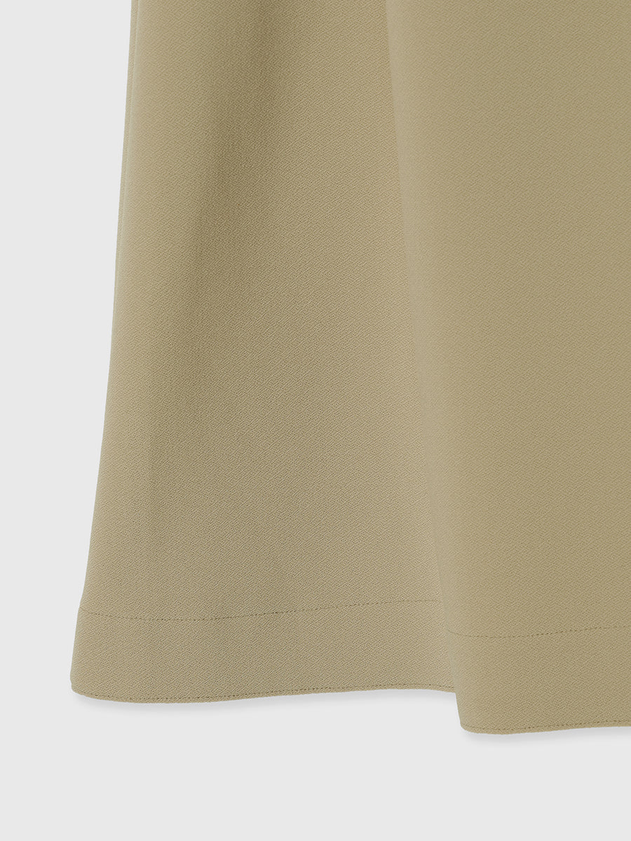 カットジョーゼットミニワンピース