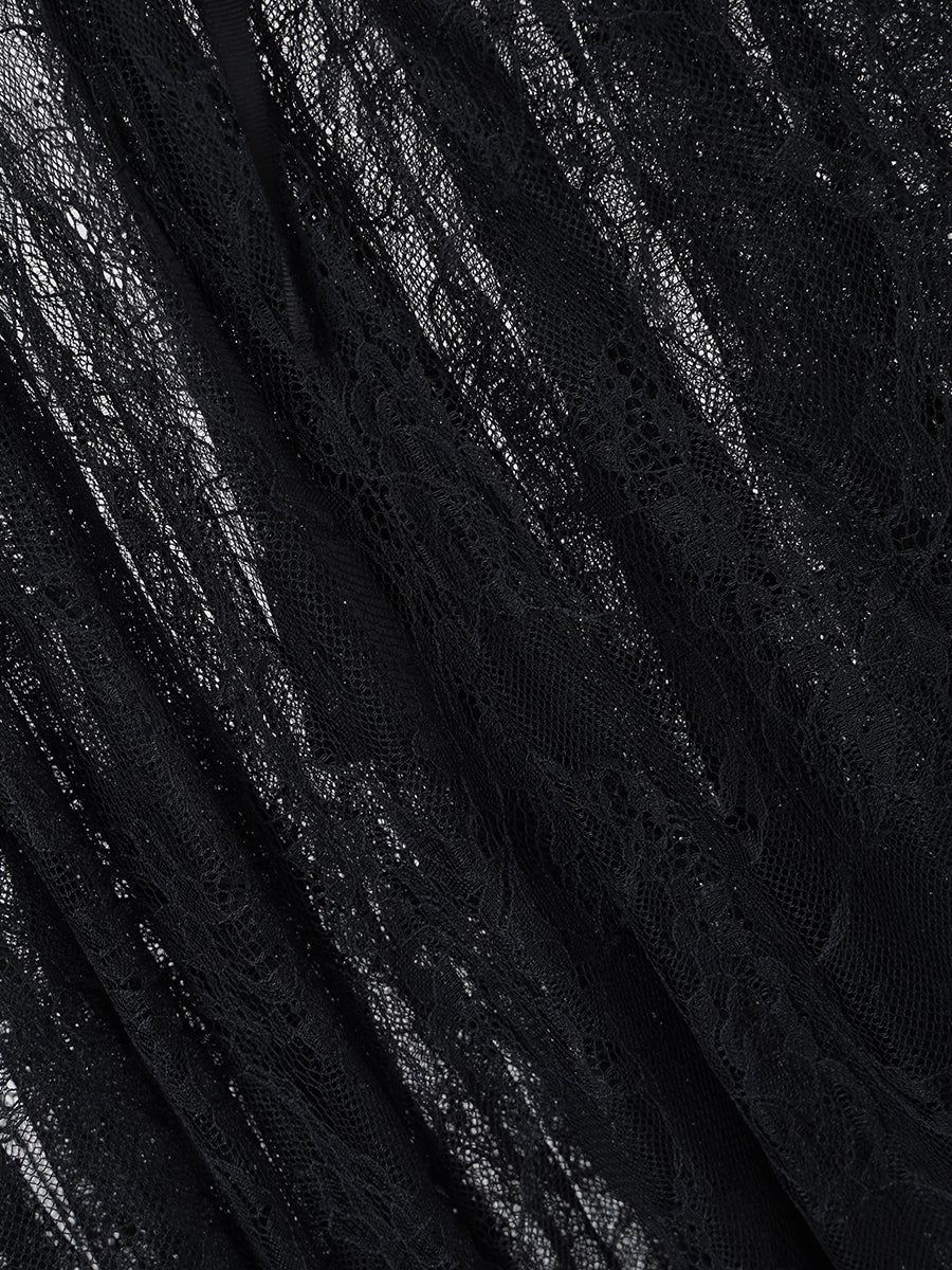 チュールレースジレ