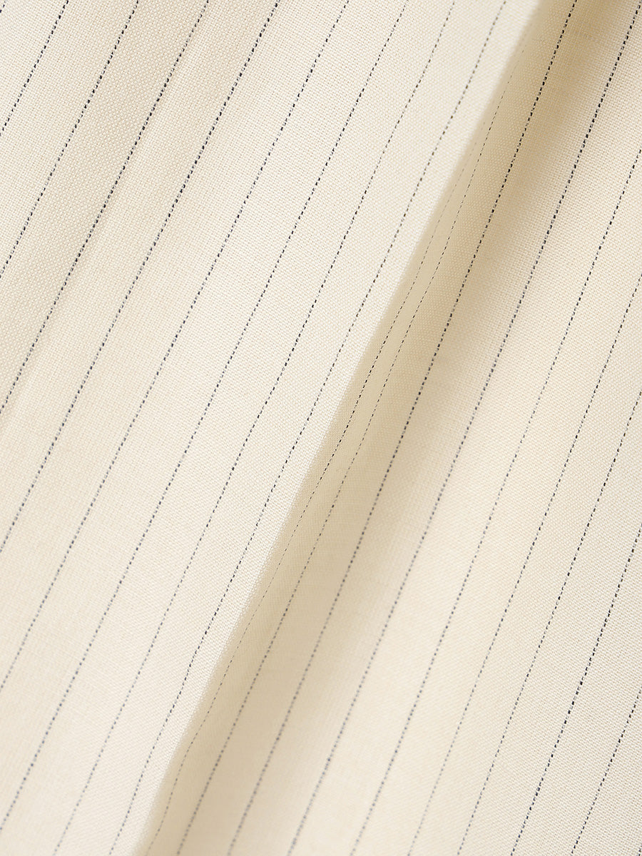 テクスチャータックワイドパンツ