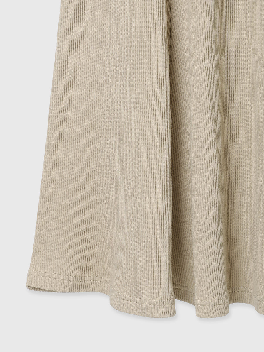 カップインマーメイドリブカットワンピース