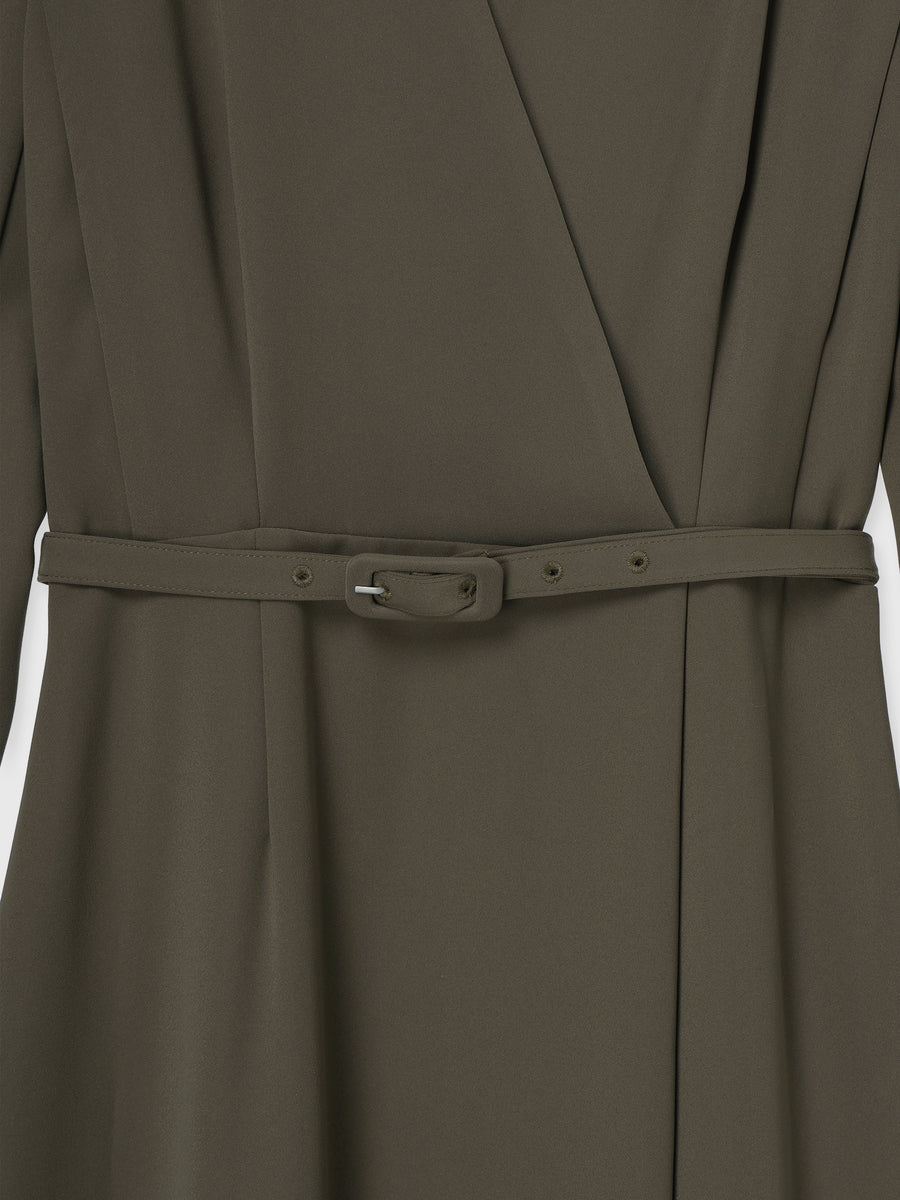 ダブルサテンクラシカルワンピース