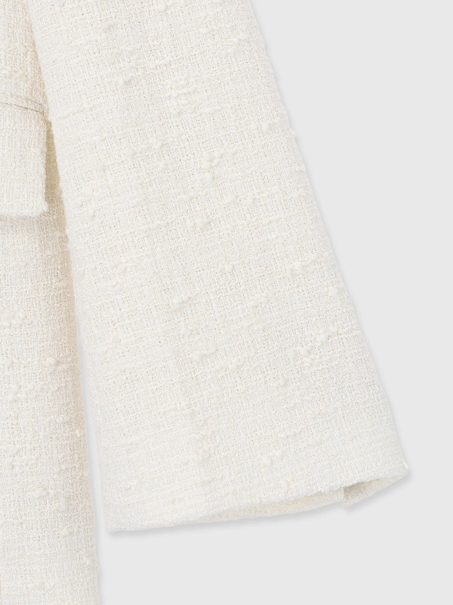 ツイードシングルオーバージャケット