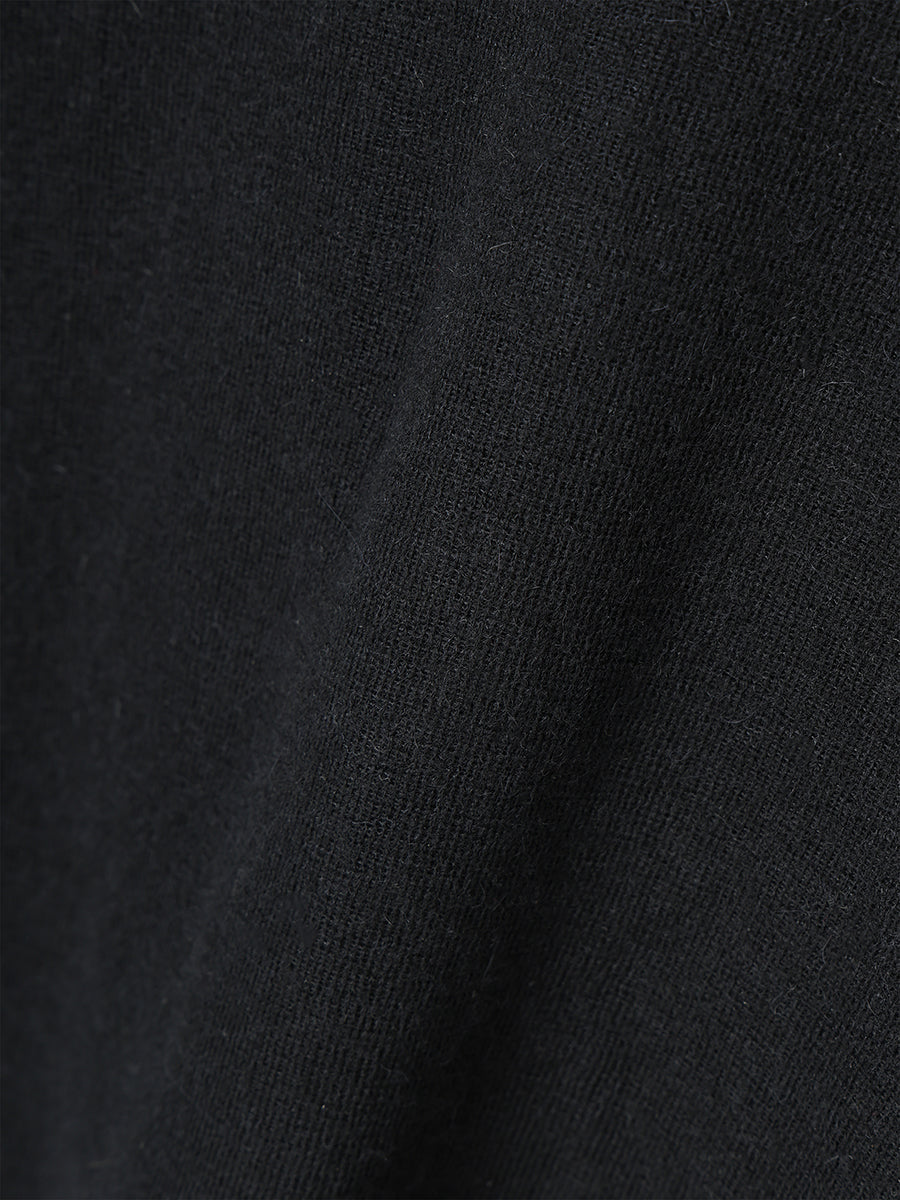 カスケードフリルニットトップス