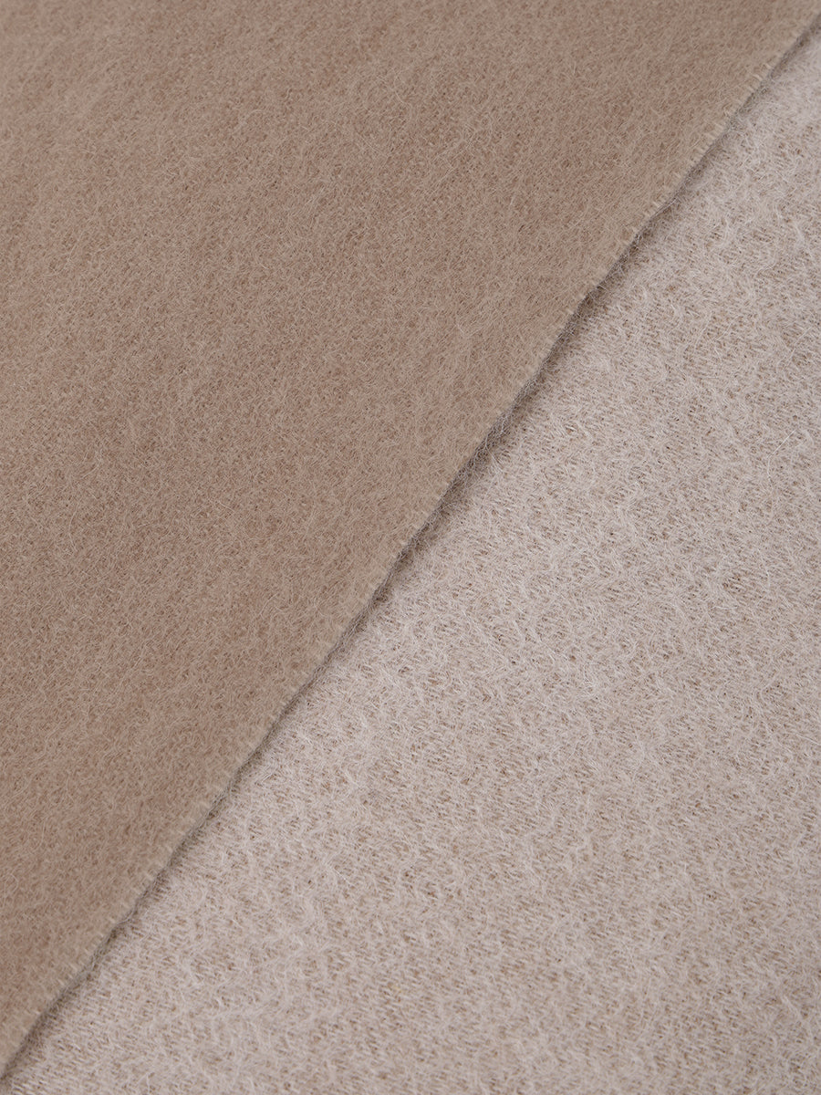 ダブルフェイスウールストール