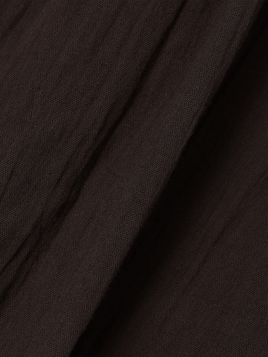 Indiaバックオープンティアードワンピース