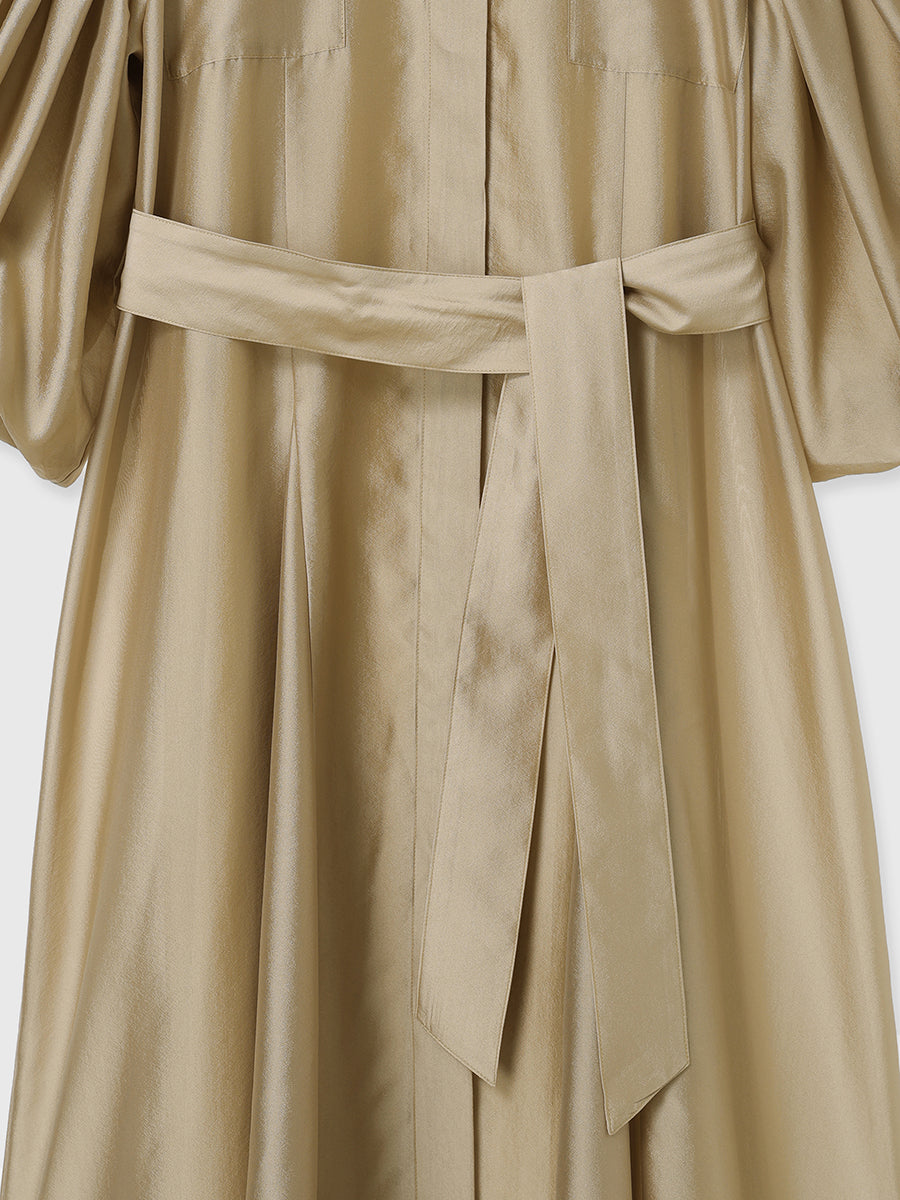 シルクタッチオーガンワンピース