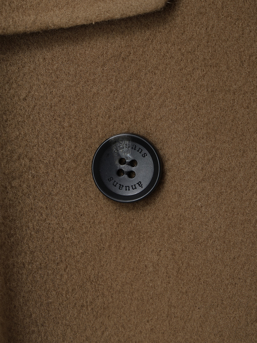 リバーウールミドルトレンチコート