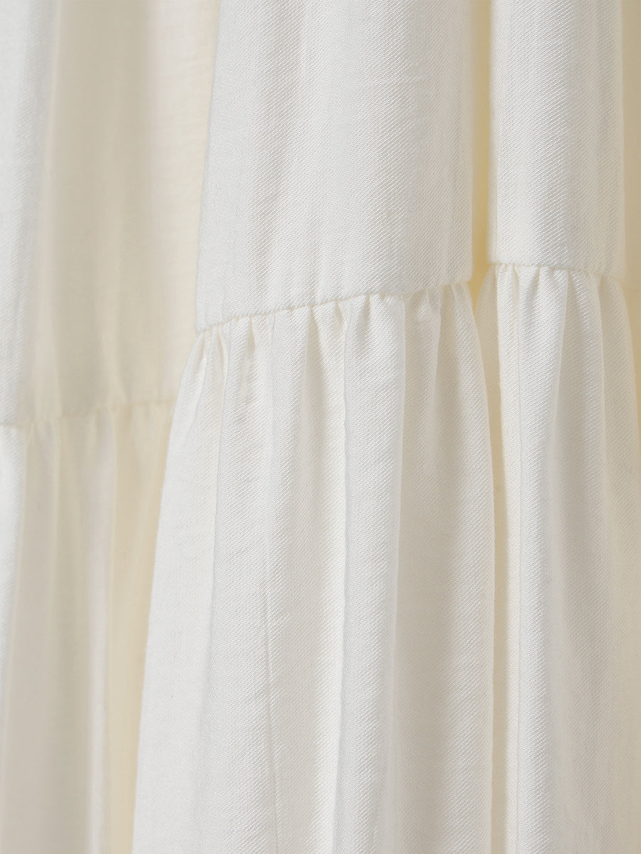 リンクルラッフルワンピース