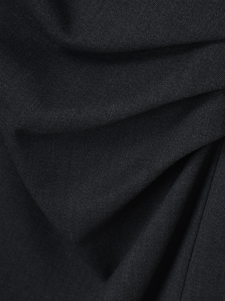 アシメタックナローワンピース