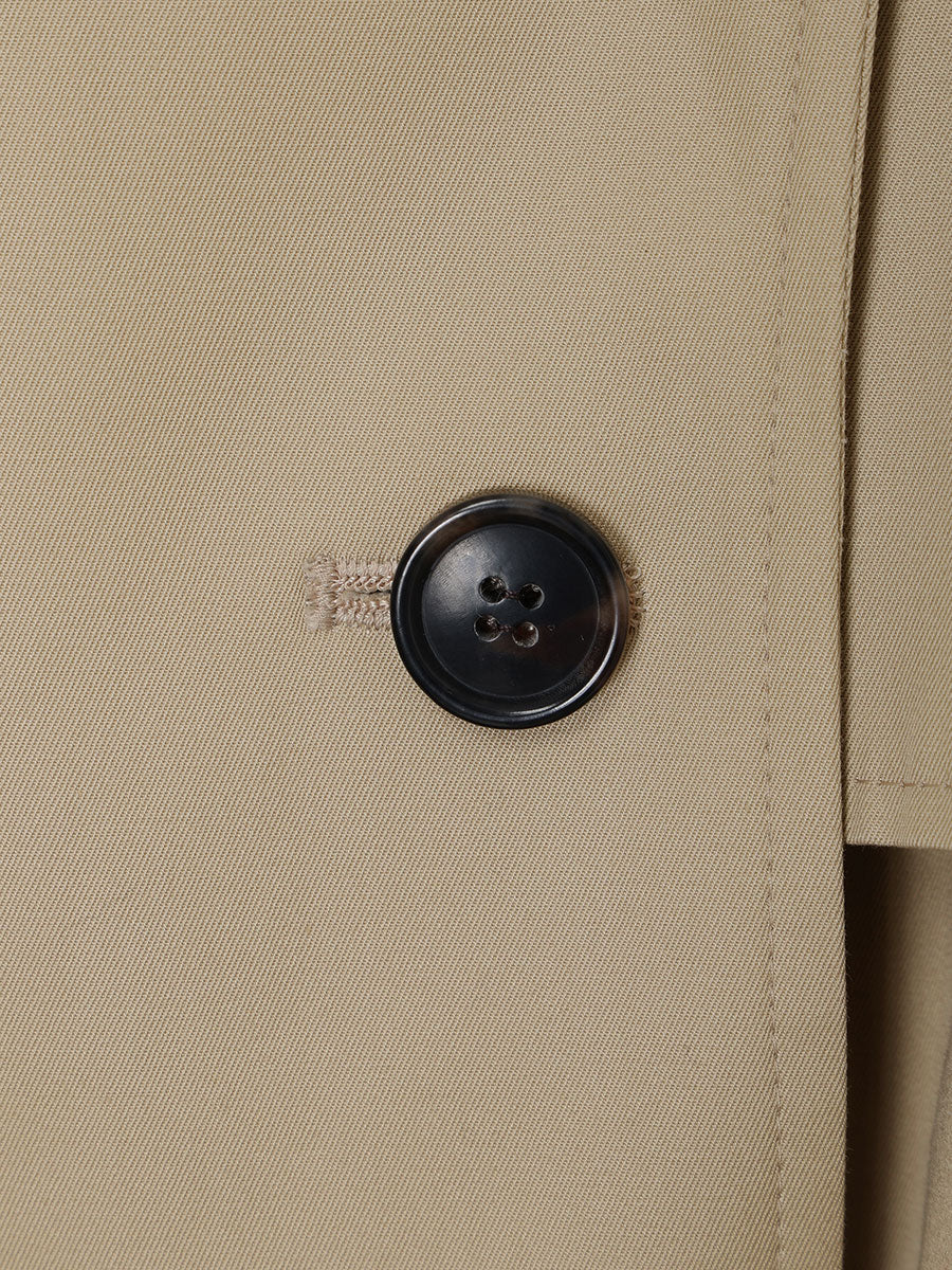 ハーフオーバートレンチコート