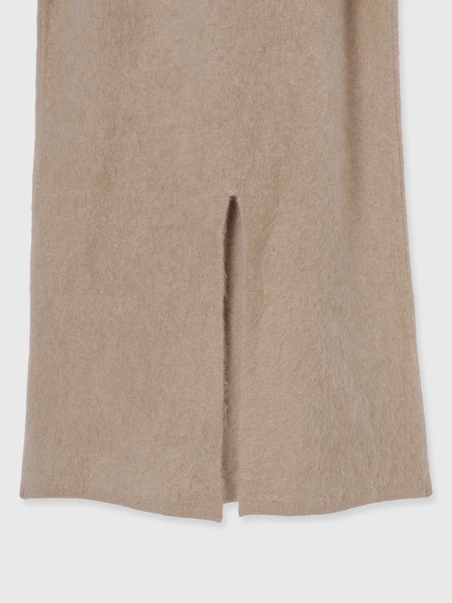 ウールミンクニットワンピース