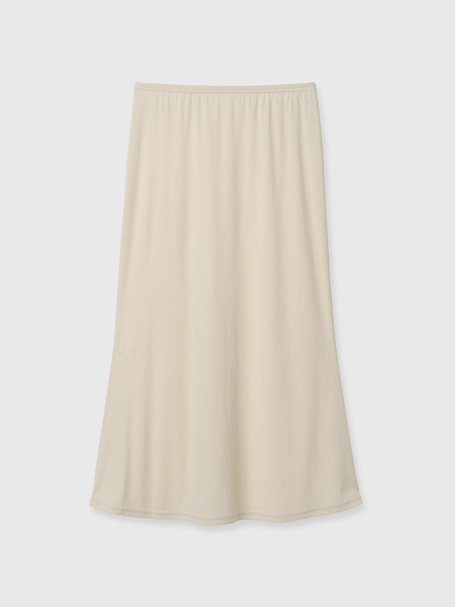 ベロアレースナロースカート