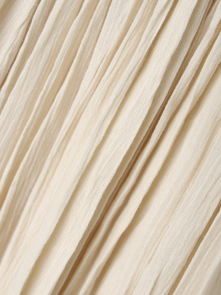 プリーツリンクルワンピース