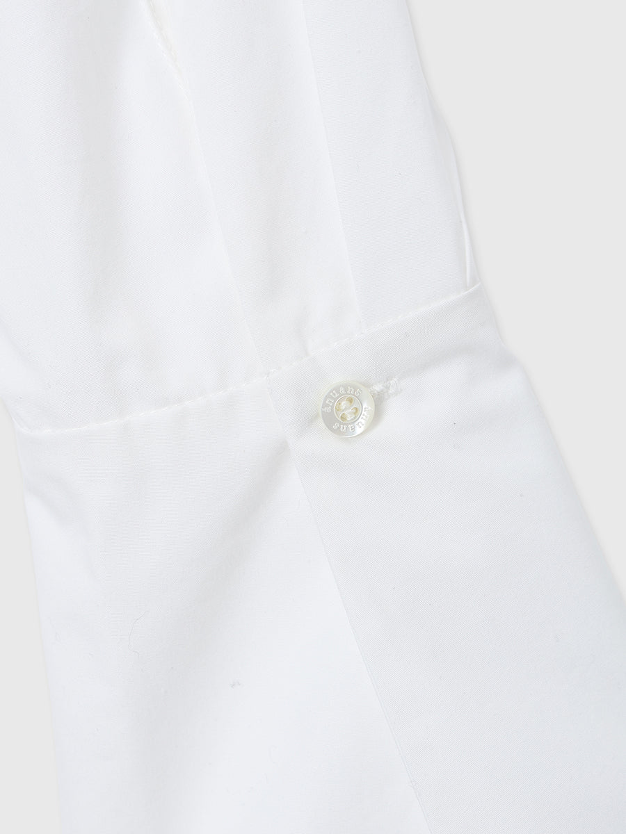 スライドネックスカーフブラウス