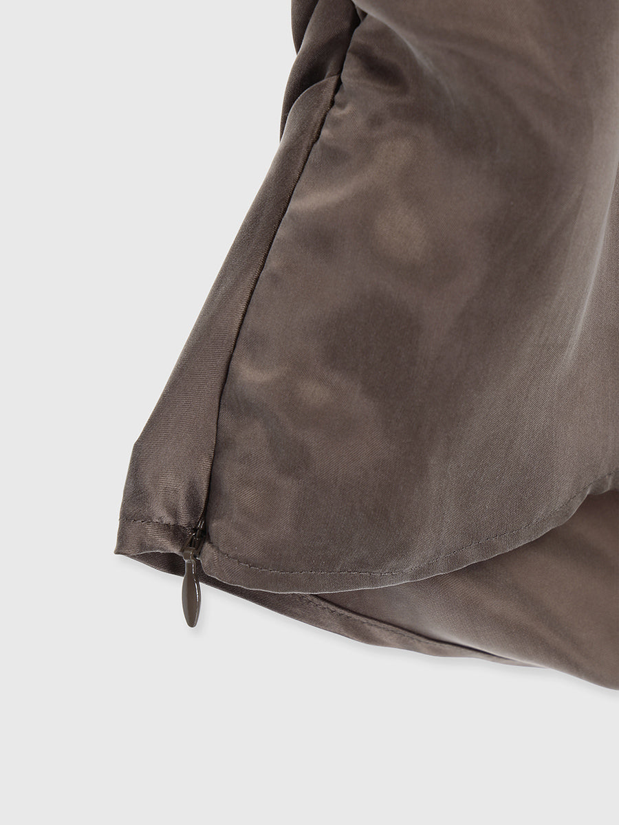 Fibril Satin Drape Camisole