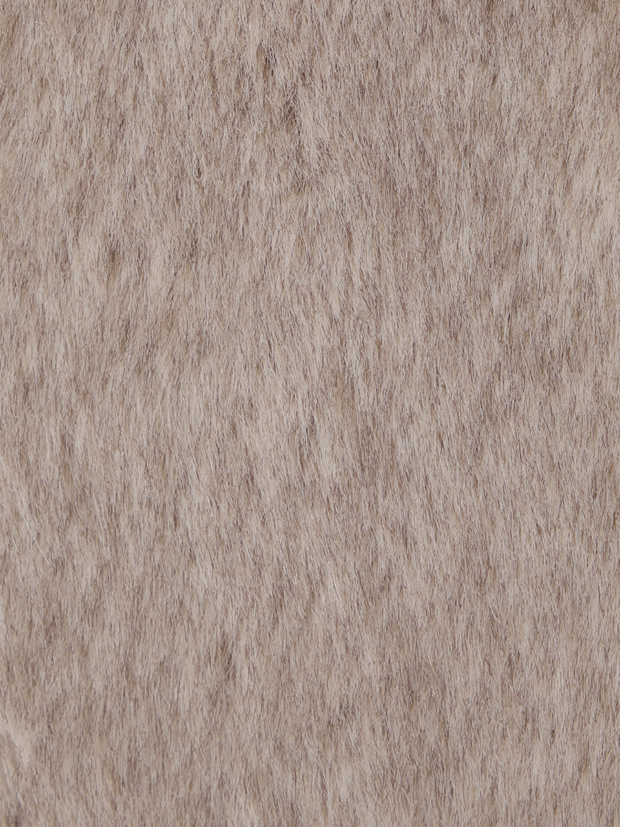 スタンドカラーファーベスト