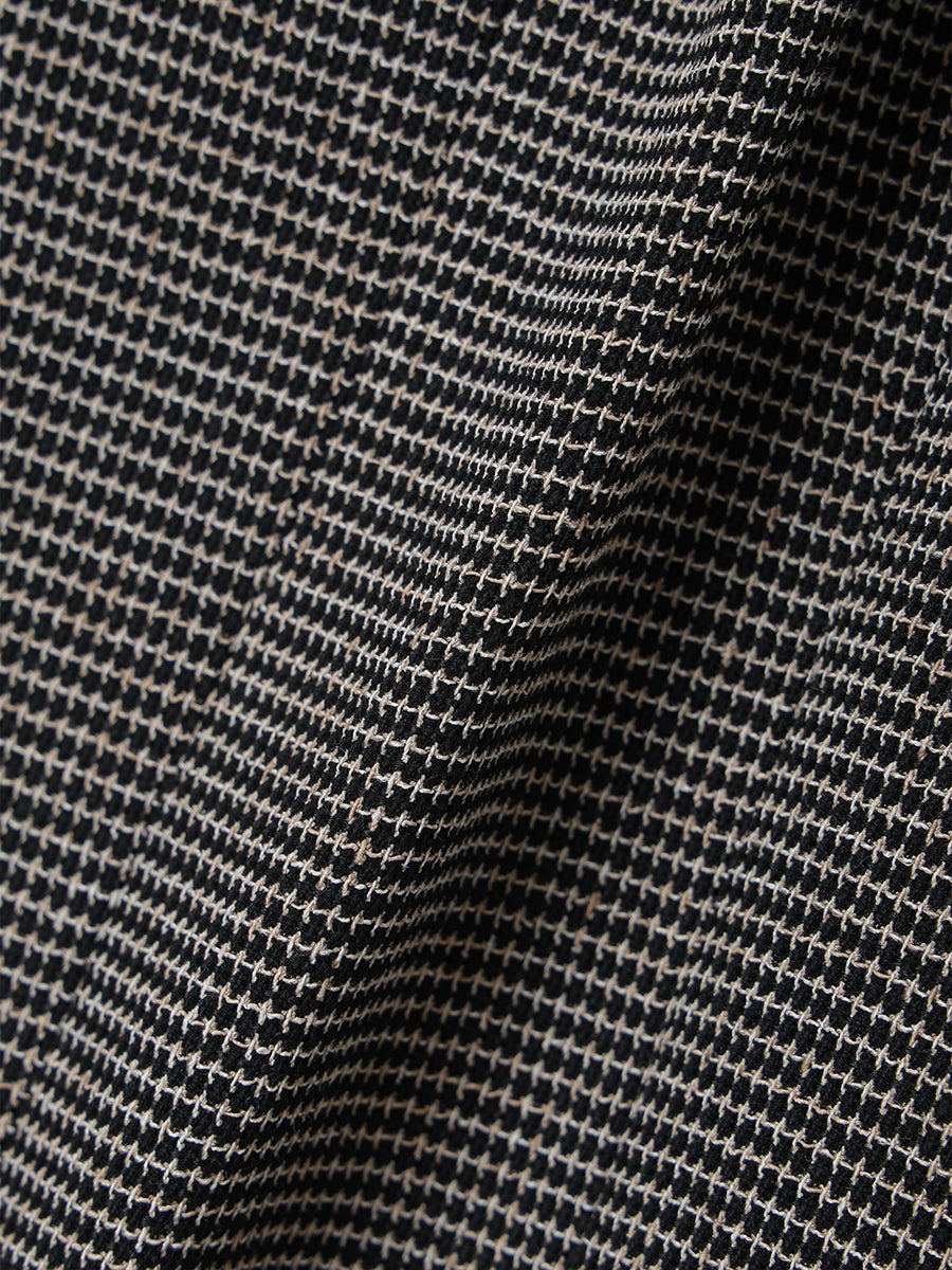 テクスチャーコンパクトジレ