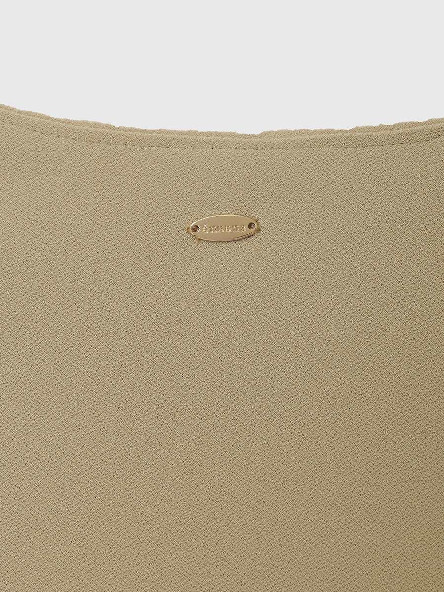 カットジョーゼットショートカーディガン