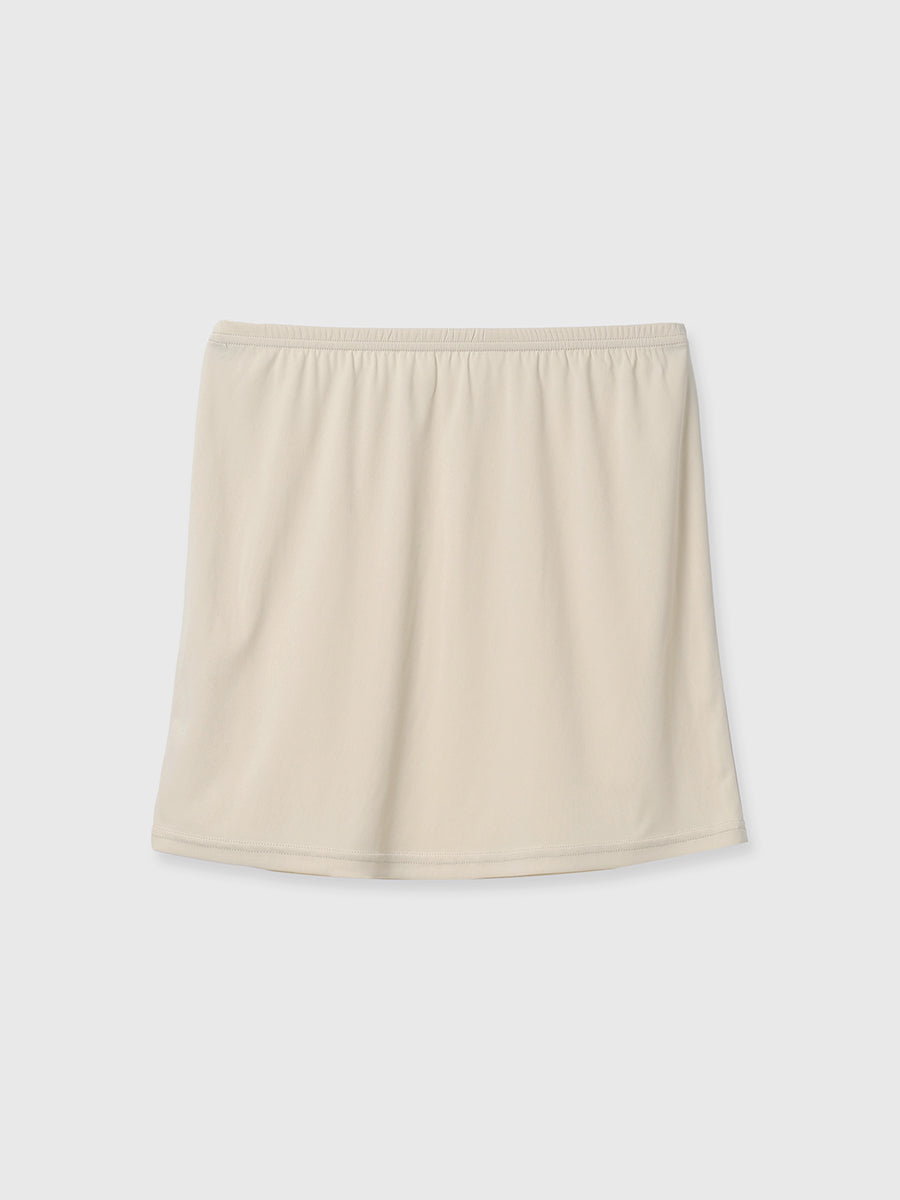 ベロアレースナロースカート