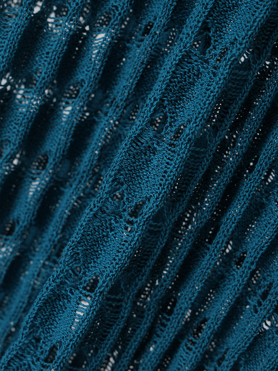 クロシェマーメイドニットワンピース