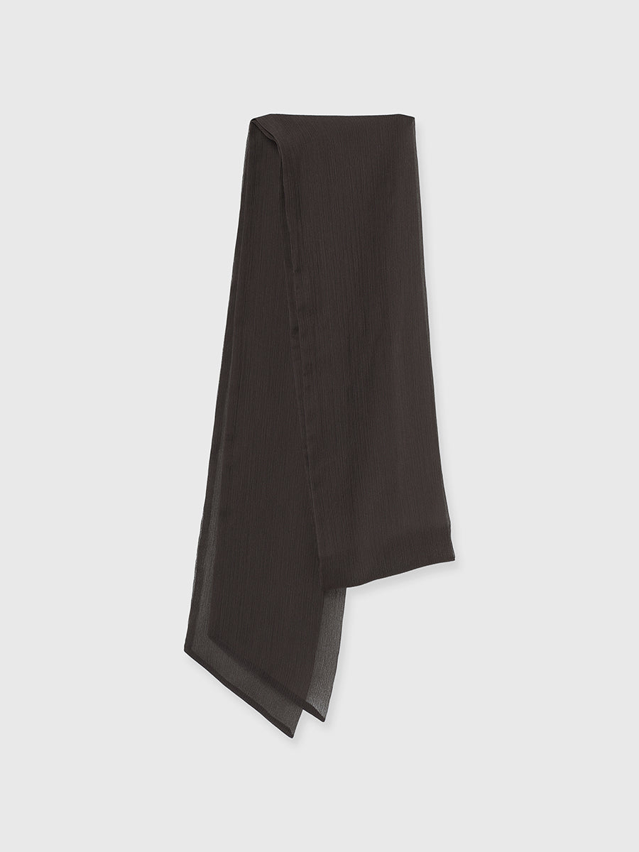 シフォンボリュームブラウス