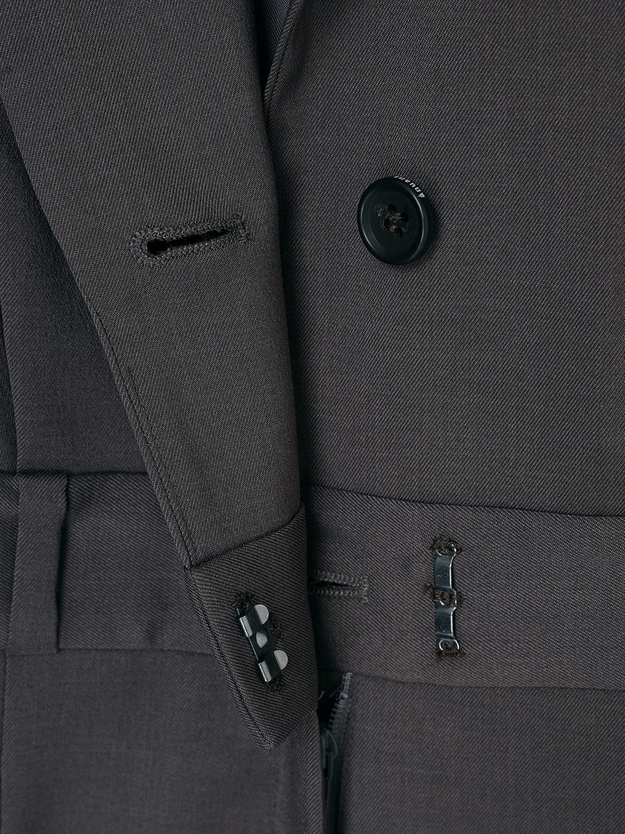 ミニマルテーラードオールインワン