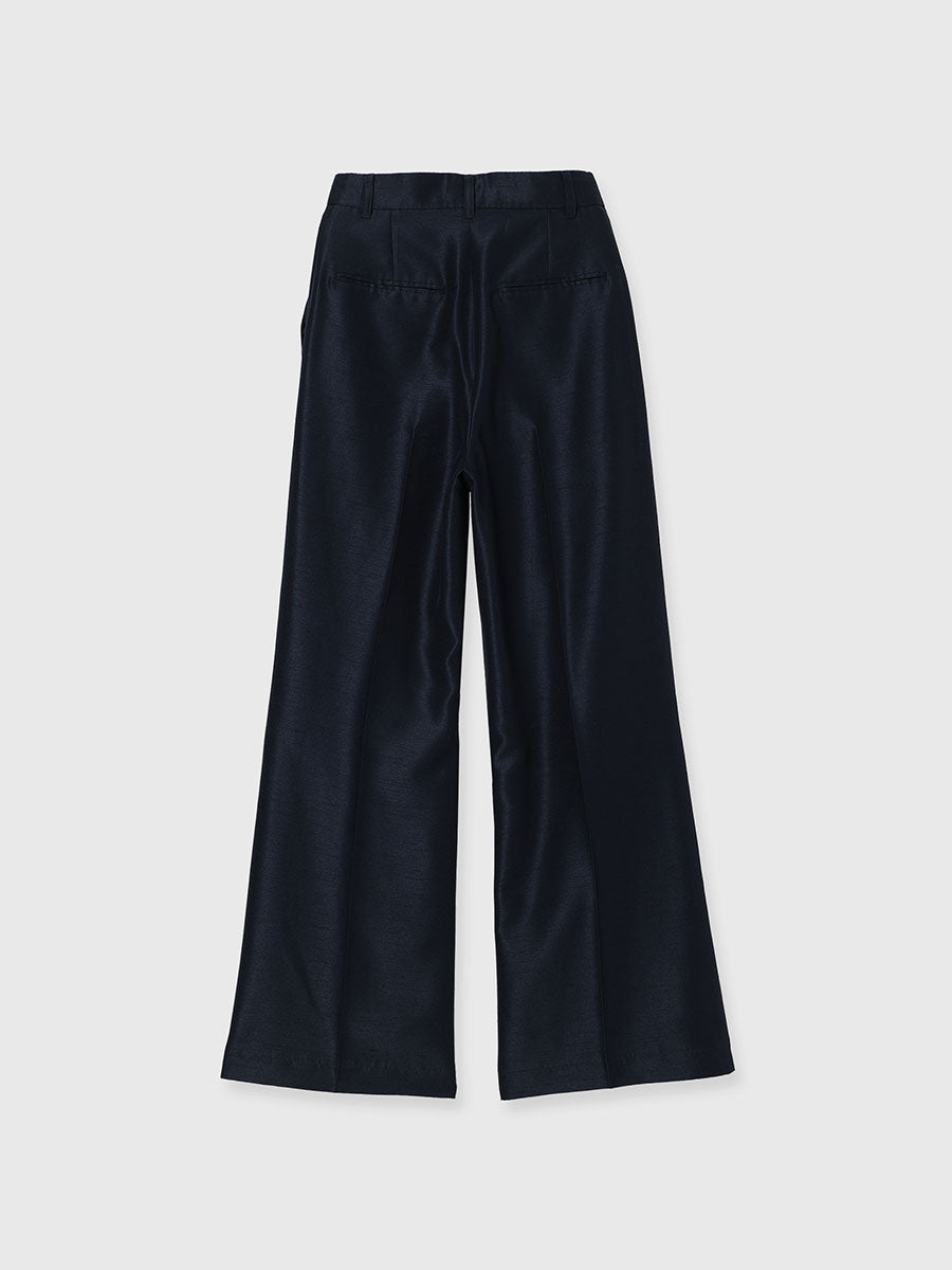 ラムレザースリングバッグパンプス
