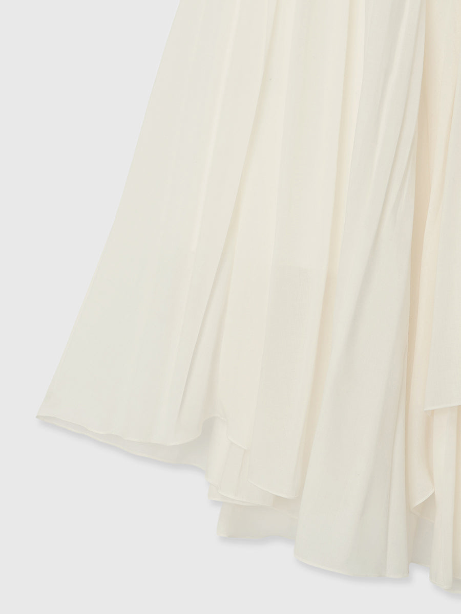 ベロアシフォンドッキングワンピース