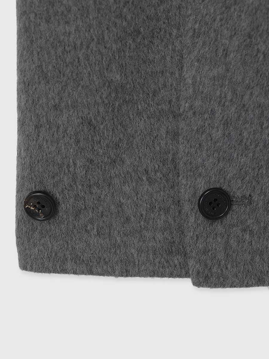 【BLOSSOM×ánuans】WOOL-CASHMERE HANDMADE LONGCOAT