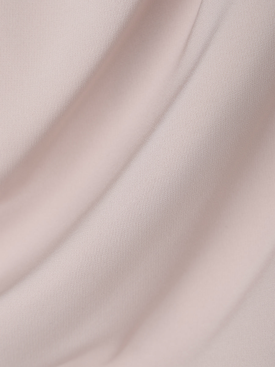 トリアセドレープナローワンピース