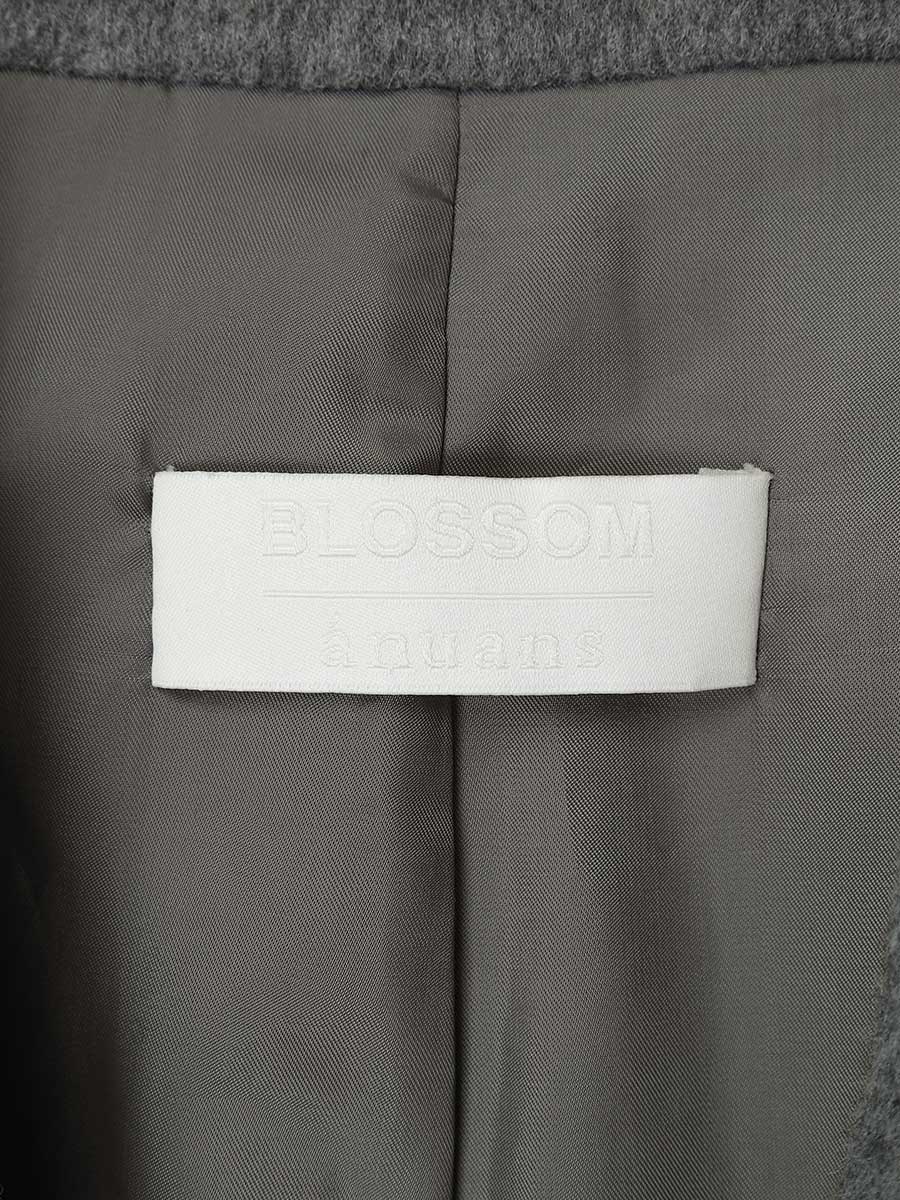 【BLOSSOM×ánuans】WOOL-CASHMERE HANDMADE LONGCOAT